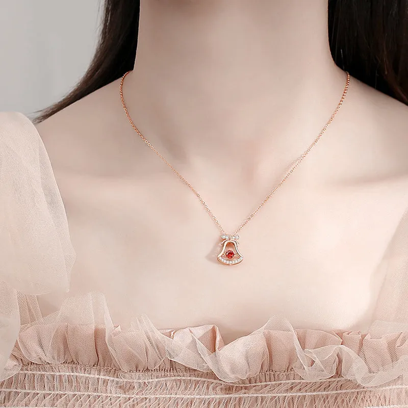 925 Silver Romantic Bell Necklace