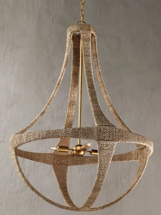 Abaca Panache Beach House Chandelier