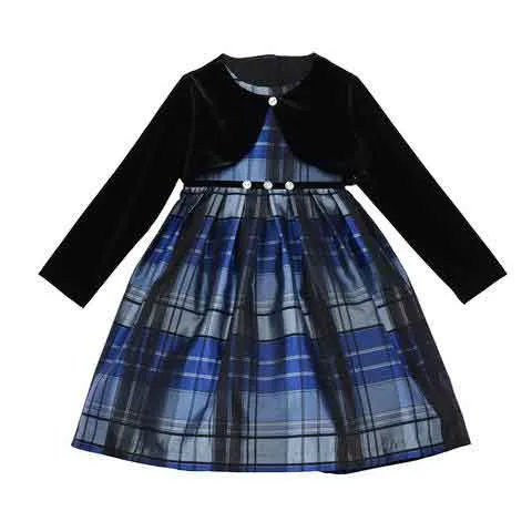 Abby Plaid Jacket Dress