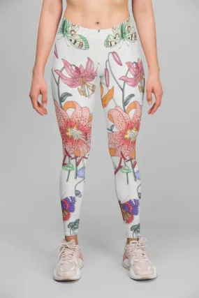 Alpine Flower Style Legging