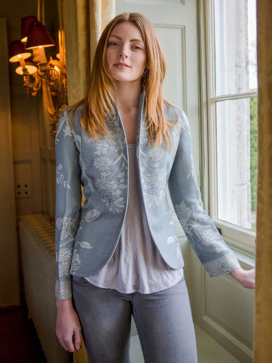 Anya Jacket in Wedgwood