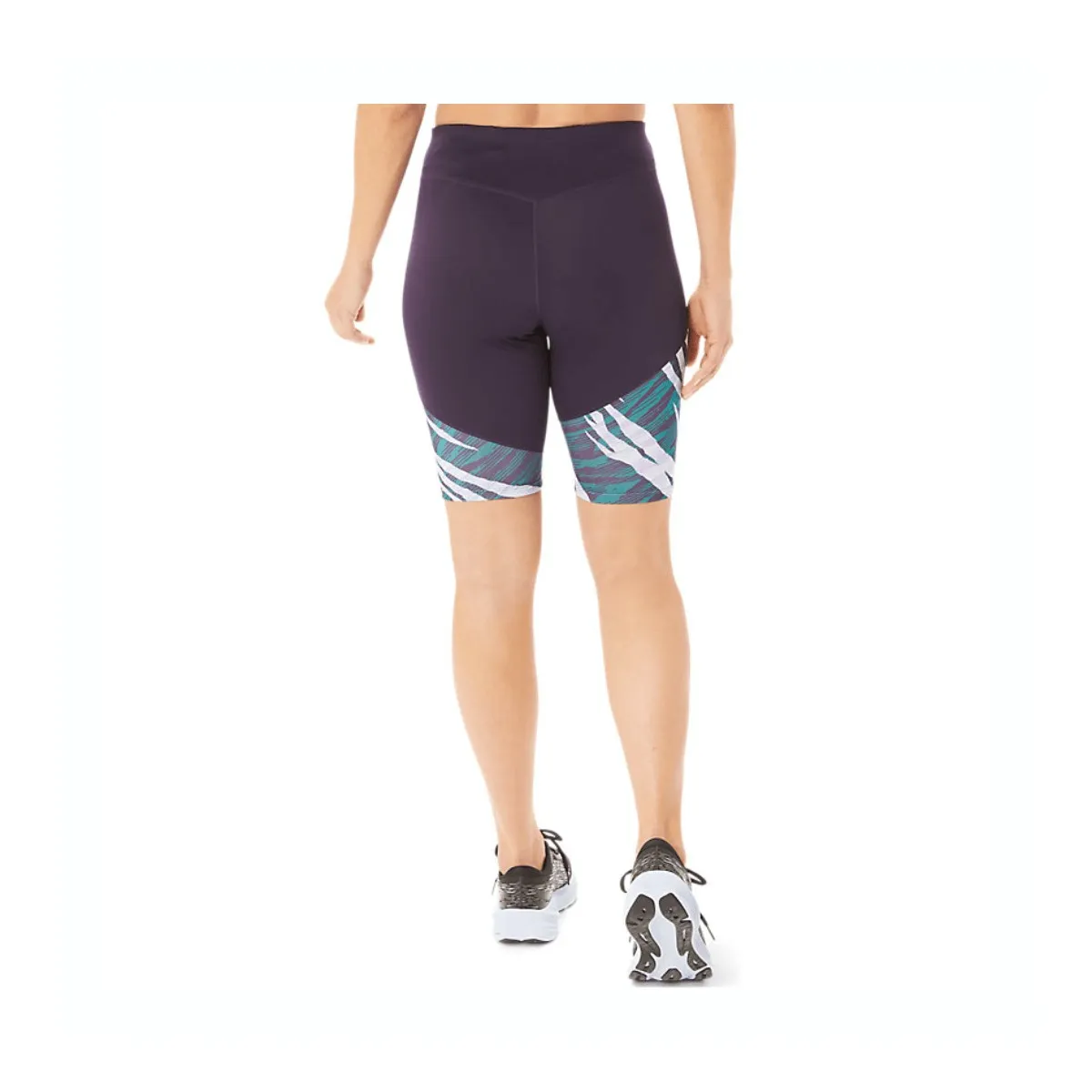 Ascis Wild Camo Sprinter Navy Blue Tights Women