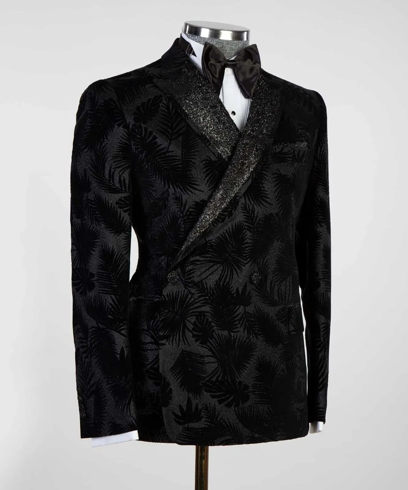 Black Velvet Tuxedo Jacket