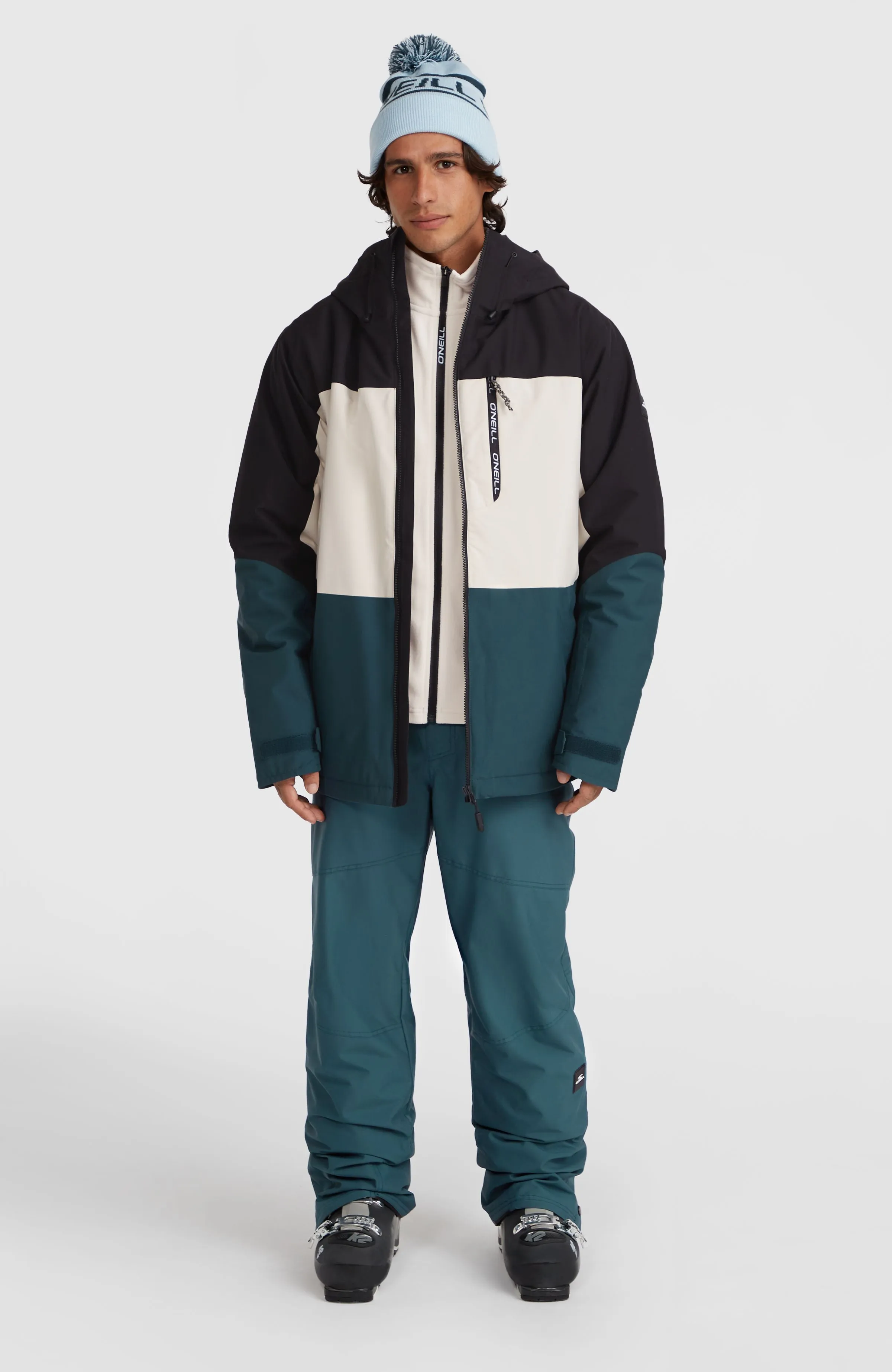 Carbonite Snow Jacket | Alma Steel Colour Block