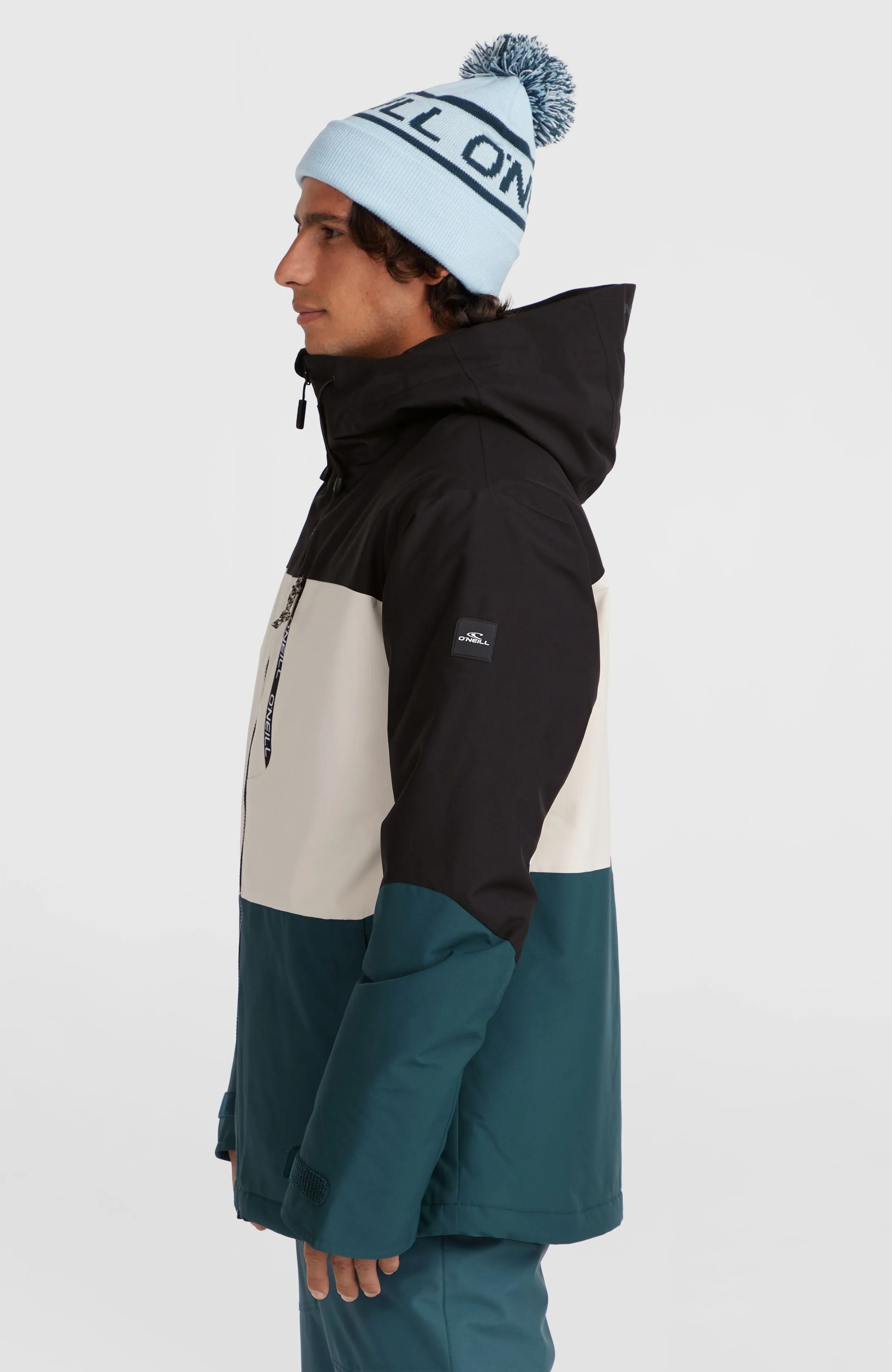 Carbonite Snow Jacket | Alma Steel Colour Block