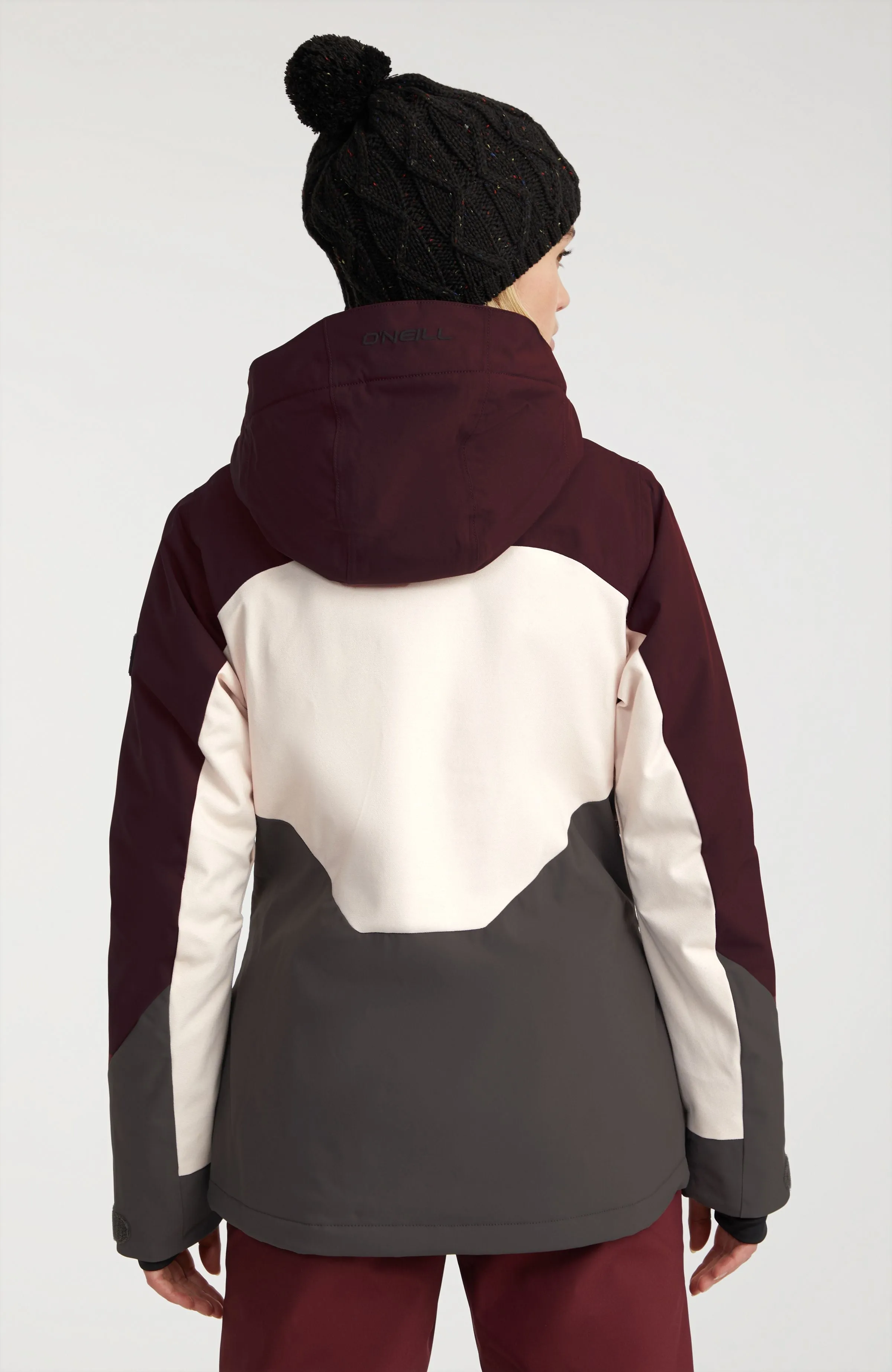 Carbonite Snow Jacket | Windsor Wine Colour Block