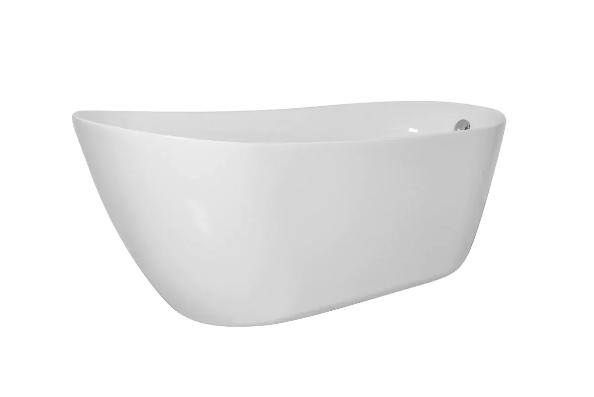 Chantal 67" Soaking Single Slipper Bathtub