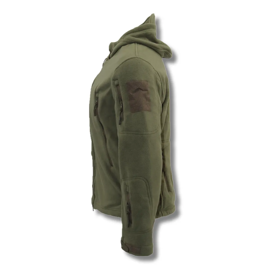 Combat Hooded Fleece Jacket