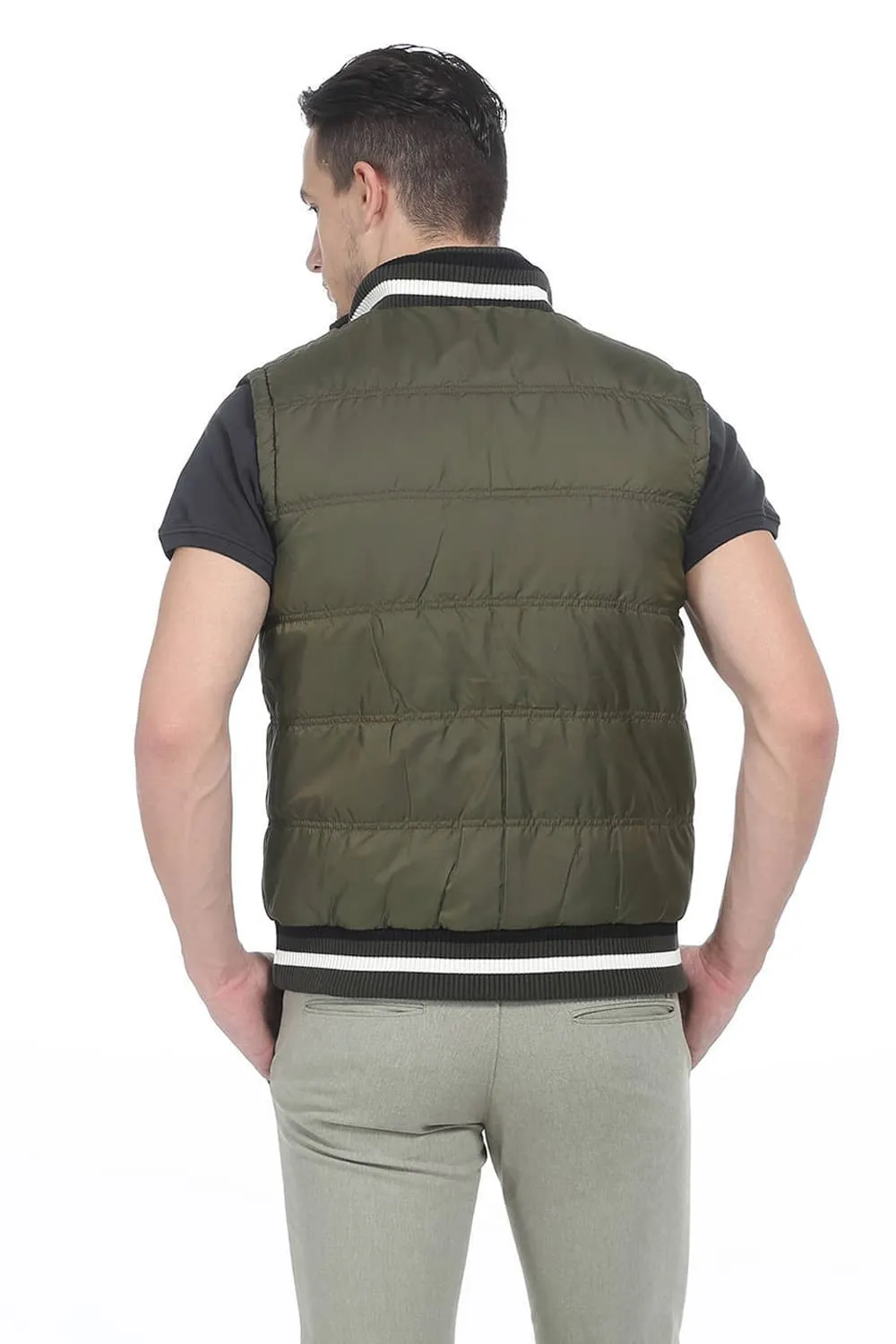 Comfort Fit Sleeveless Reversible Polyfill Jacket