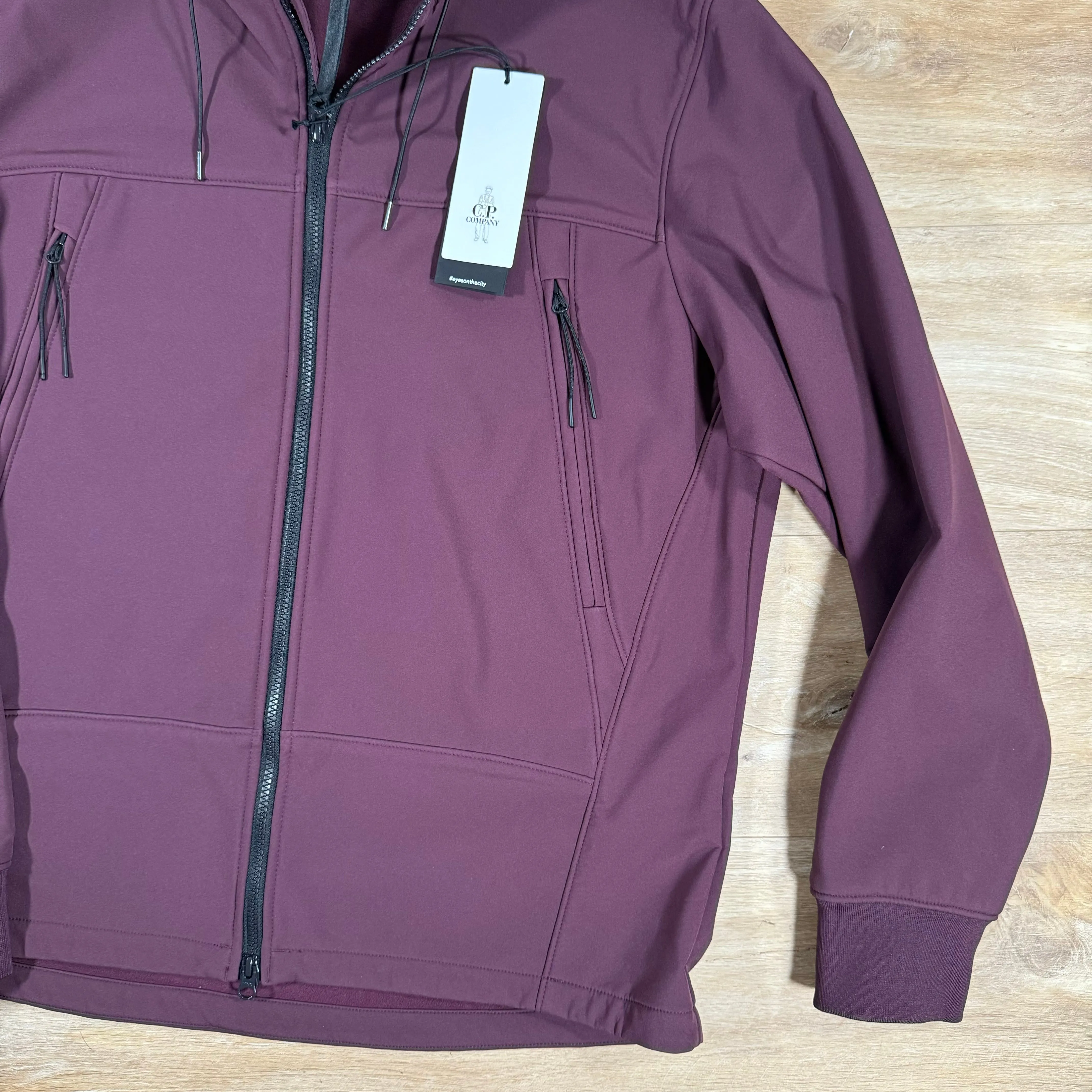 C.P. Company Shell-R Goggle Jacket in Potent Purple