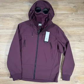 C.P. Company Shell-R Goggle Jacket in Potent Purple