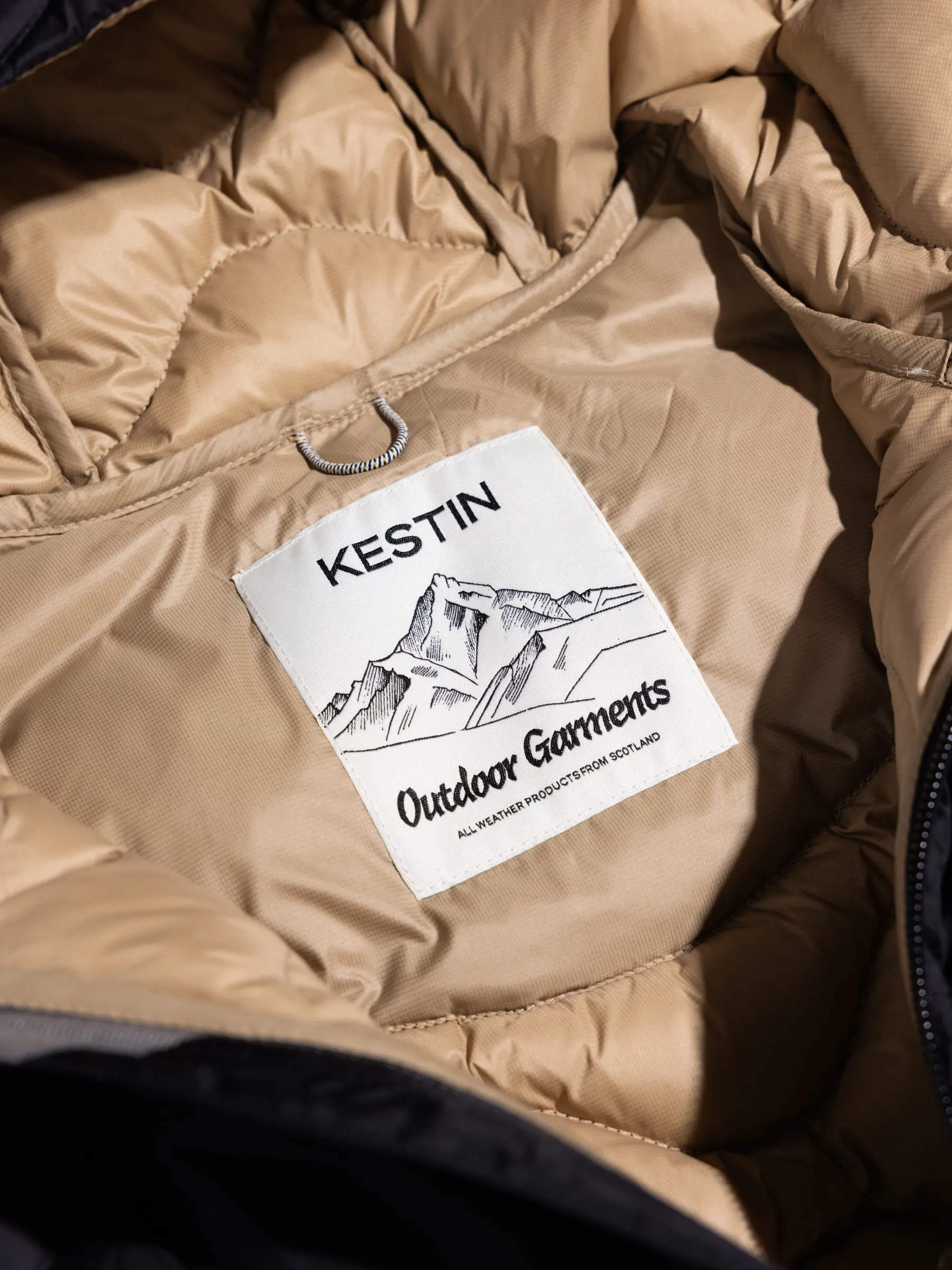 Cuillin Down Jacket in Black Recycled Ripstop