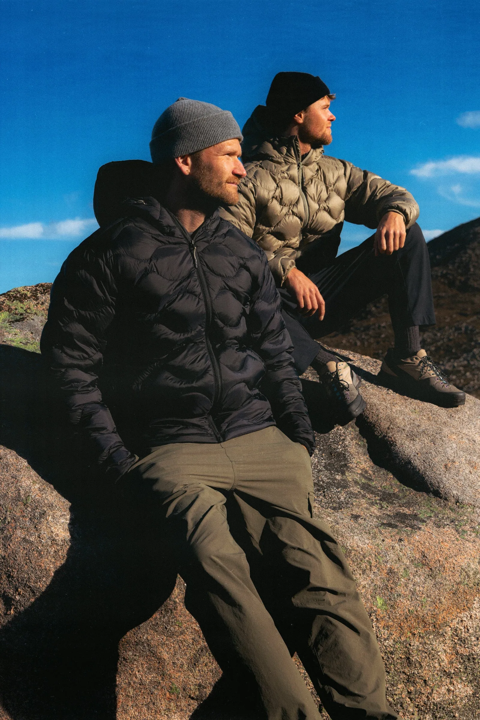 Cuillin Down Jacket in Black Recycled Ripstop