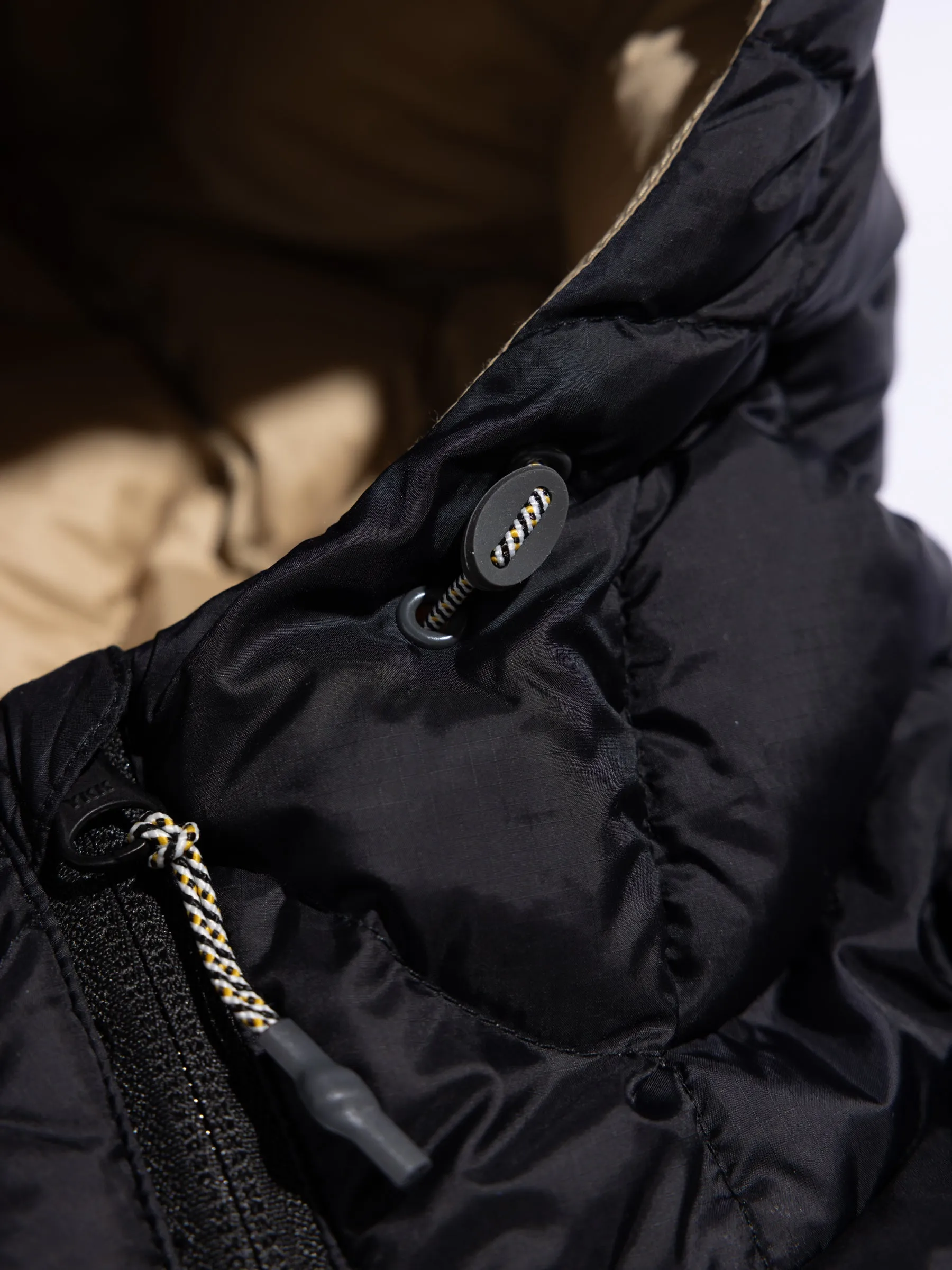 Cuillin Down Jacket in Black Recycled Ripstop