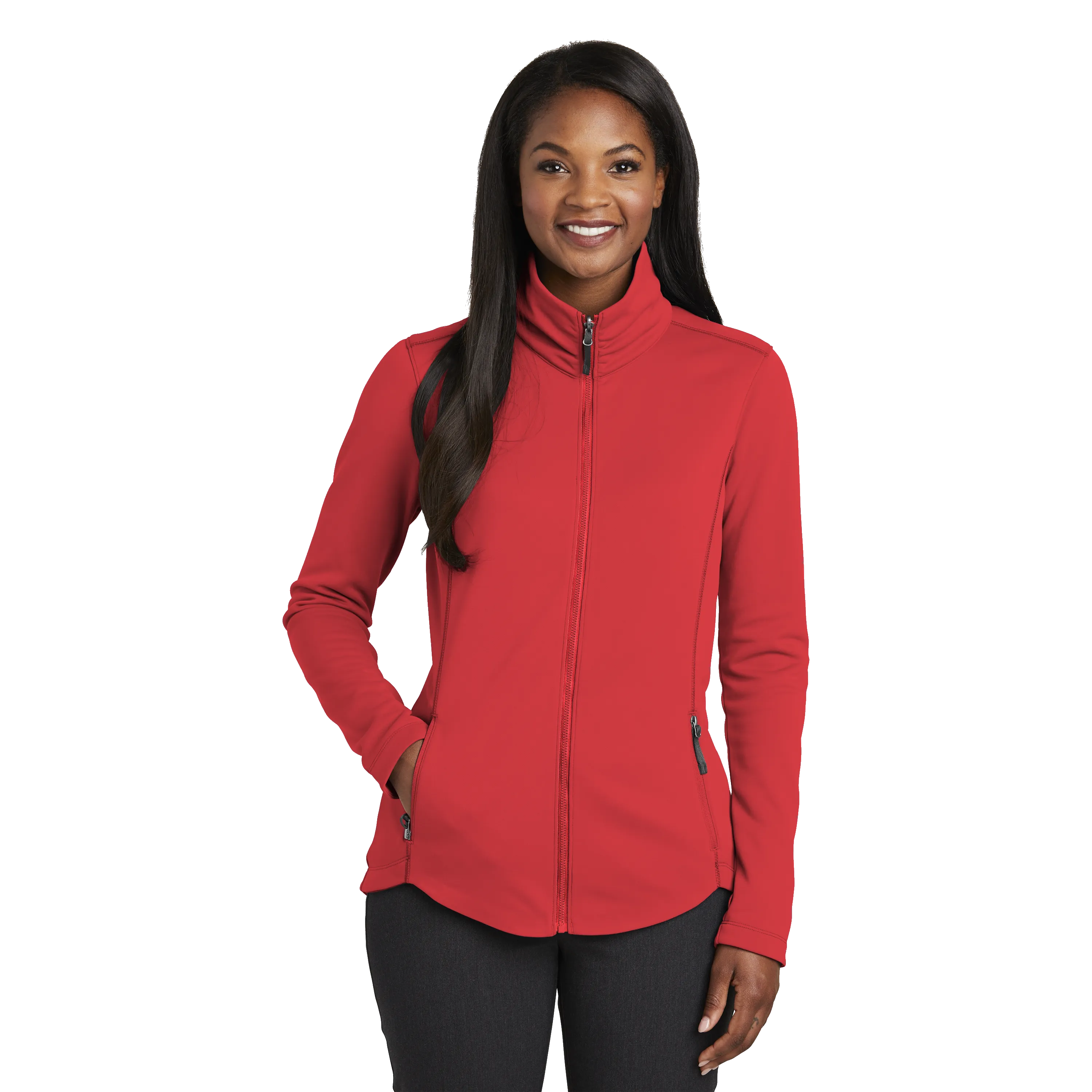 D1885W Ladies Collective Smooth Fleece Jacket