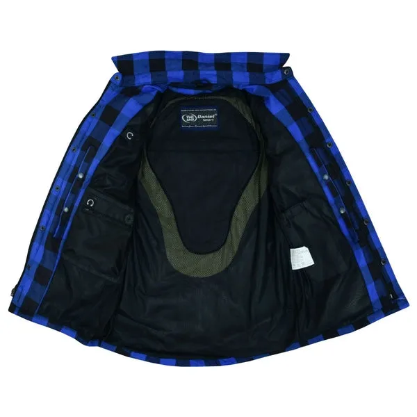 DS4674 Armored Flannel Shirt - Blue