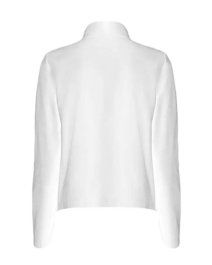 Eileen Fisher Stand Collar Short Jacket