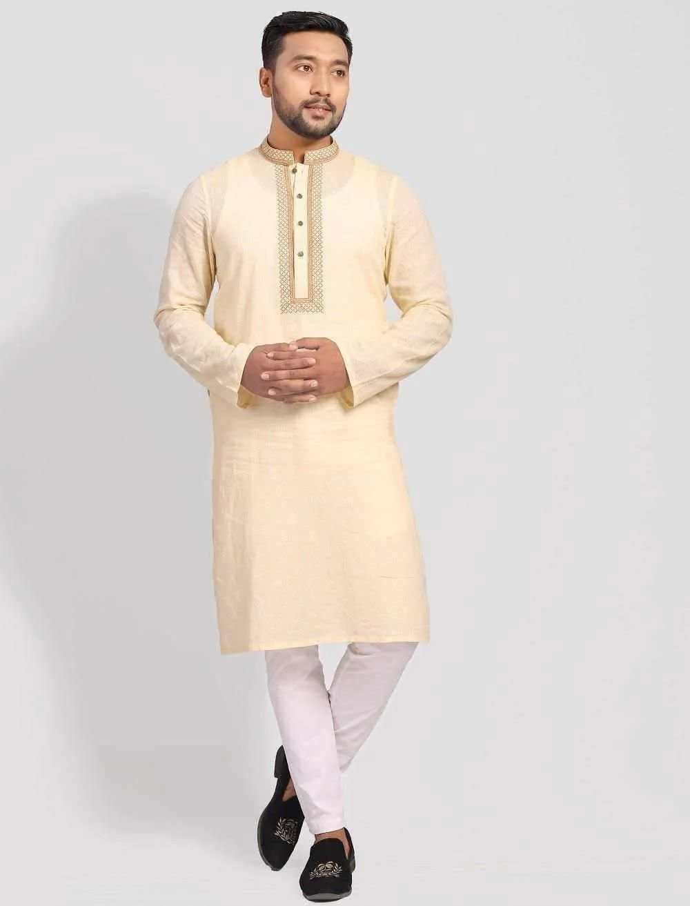 Embroidered Regular Fit Panjabi