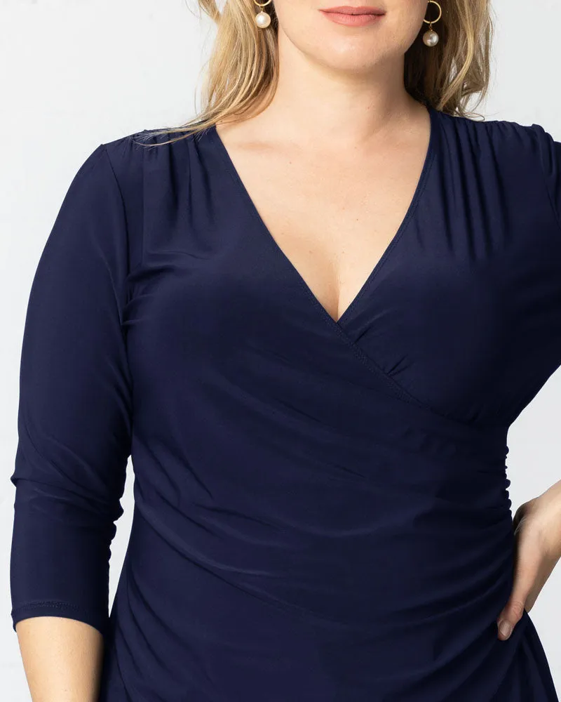 Femme Fatale Faux Wrap Top