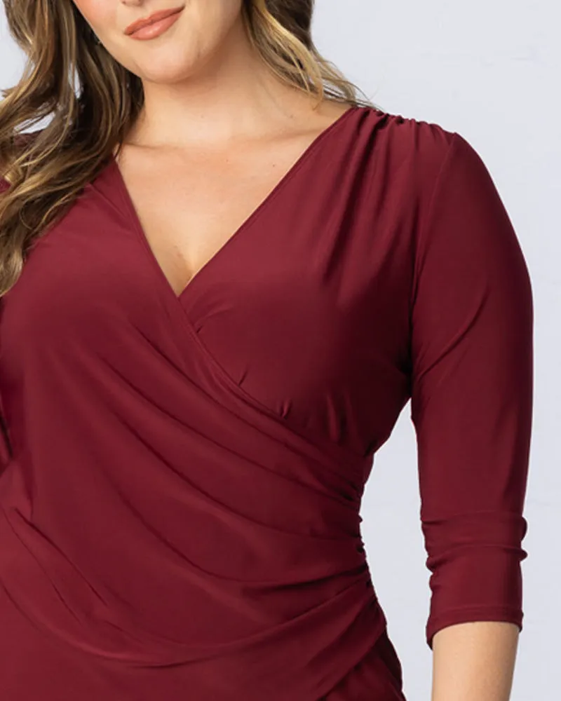 Femme Fatale Faux Wrap Top