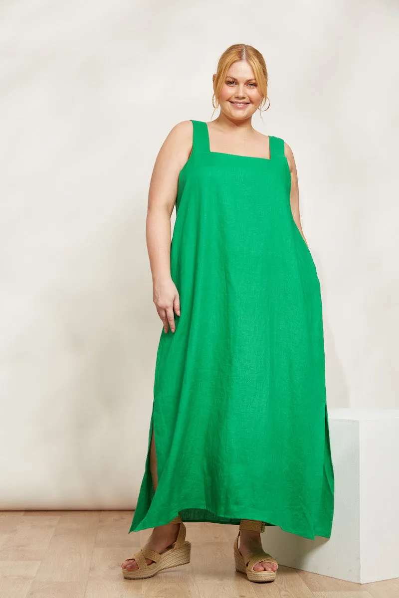 Halcyon Dress, Emerald