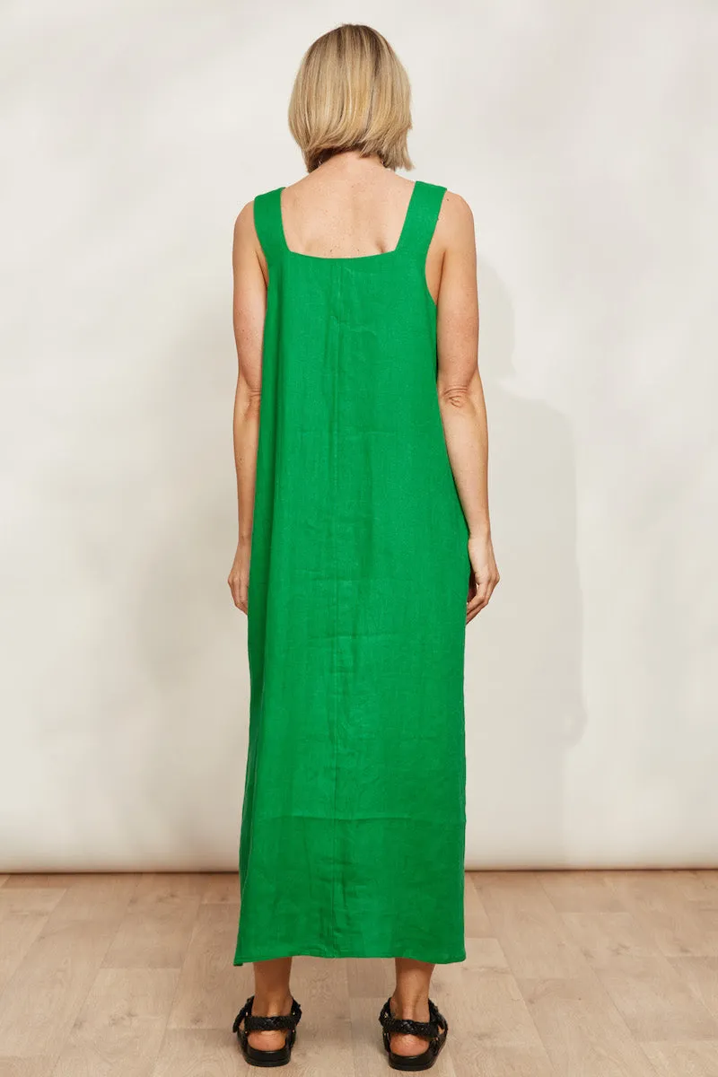 Halcyon Dress, Emerald