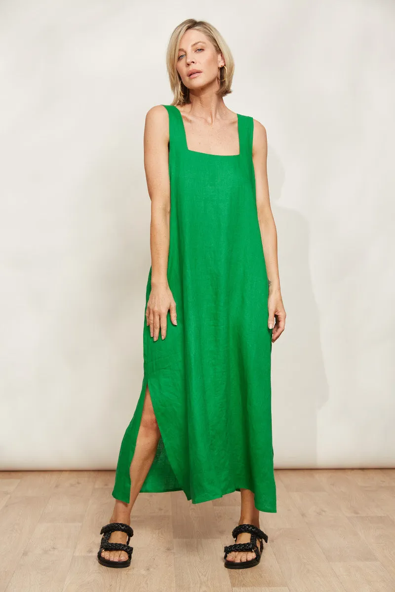 Halcyon Dress, Emerald