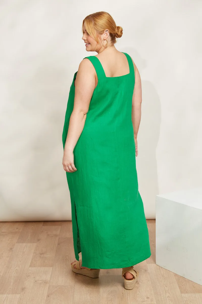 Halcyon Dress, Emerald