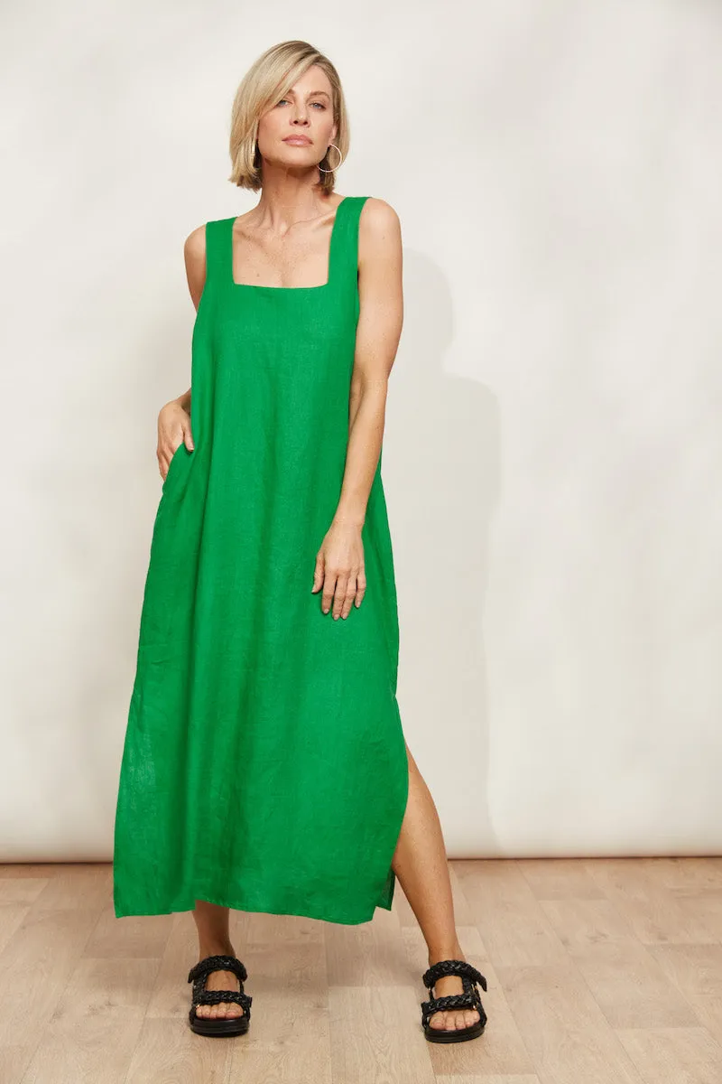 Halcyon Dress, Emerald