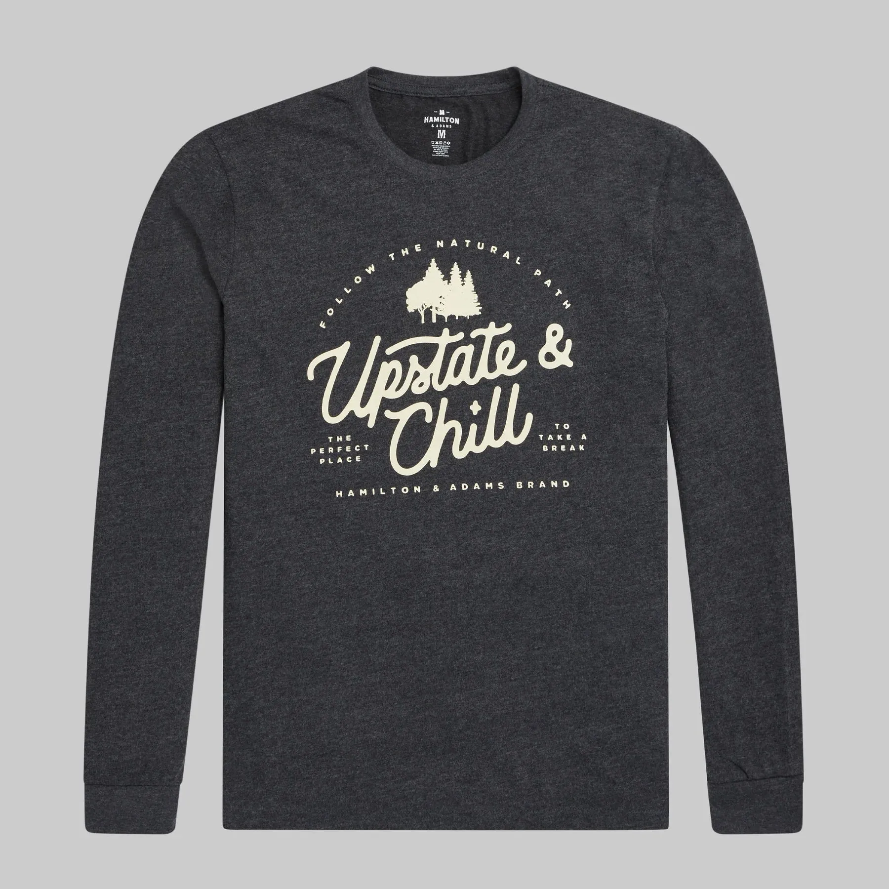 Hamilton and Adams | Perfect Place Long Sleeve Tee | Men's