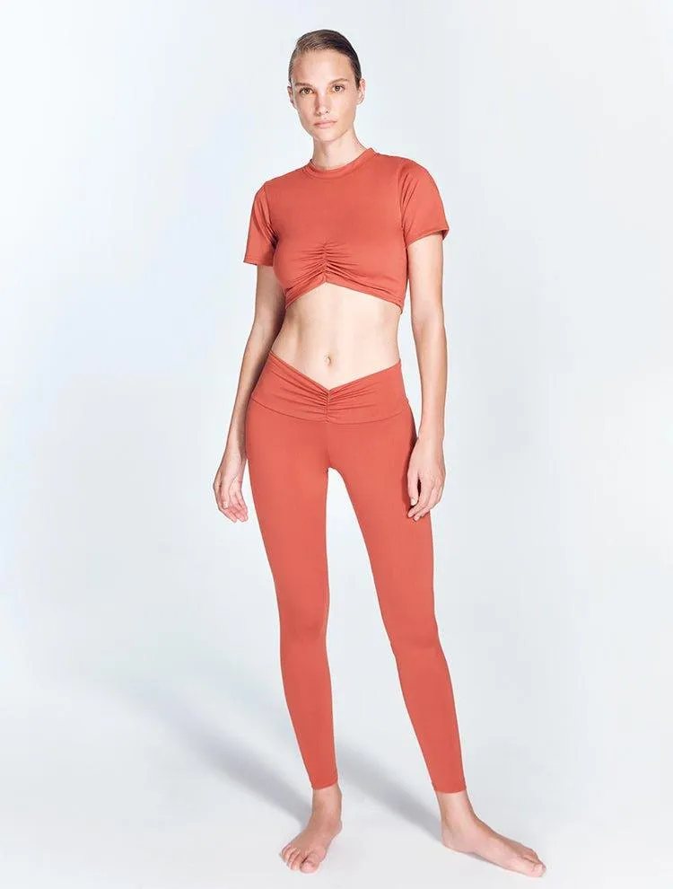 Ida Red Ochre Leggings