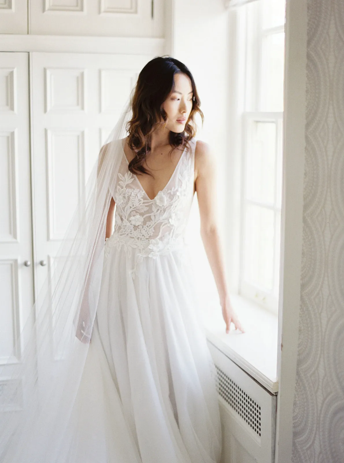 JULIETTE | Silk Wedding Veil