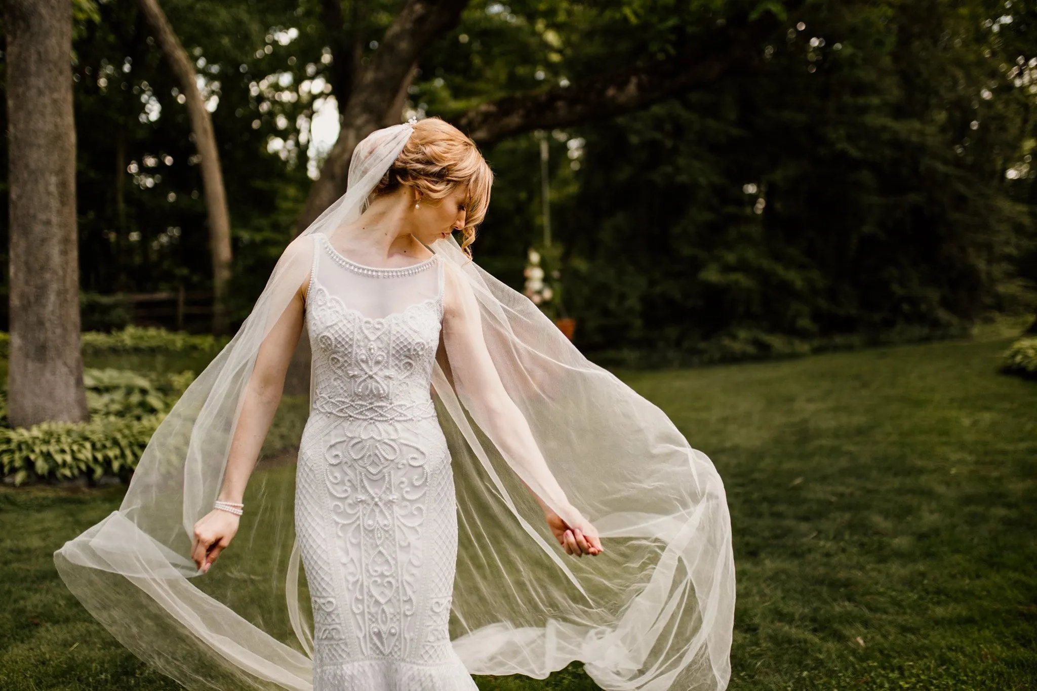 JULIETTE | Silk Wedding Veil