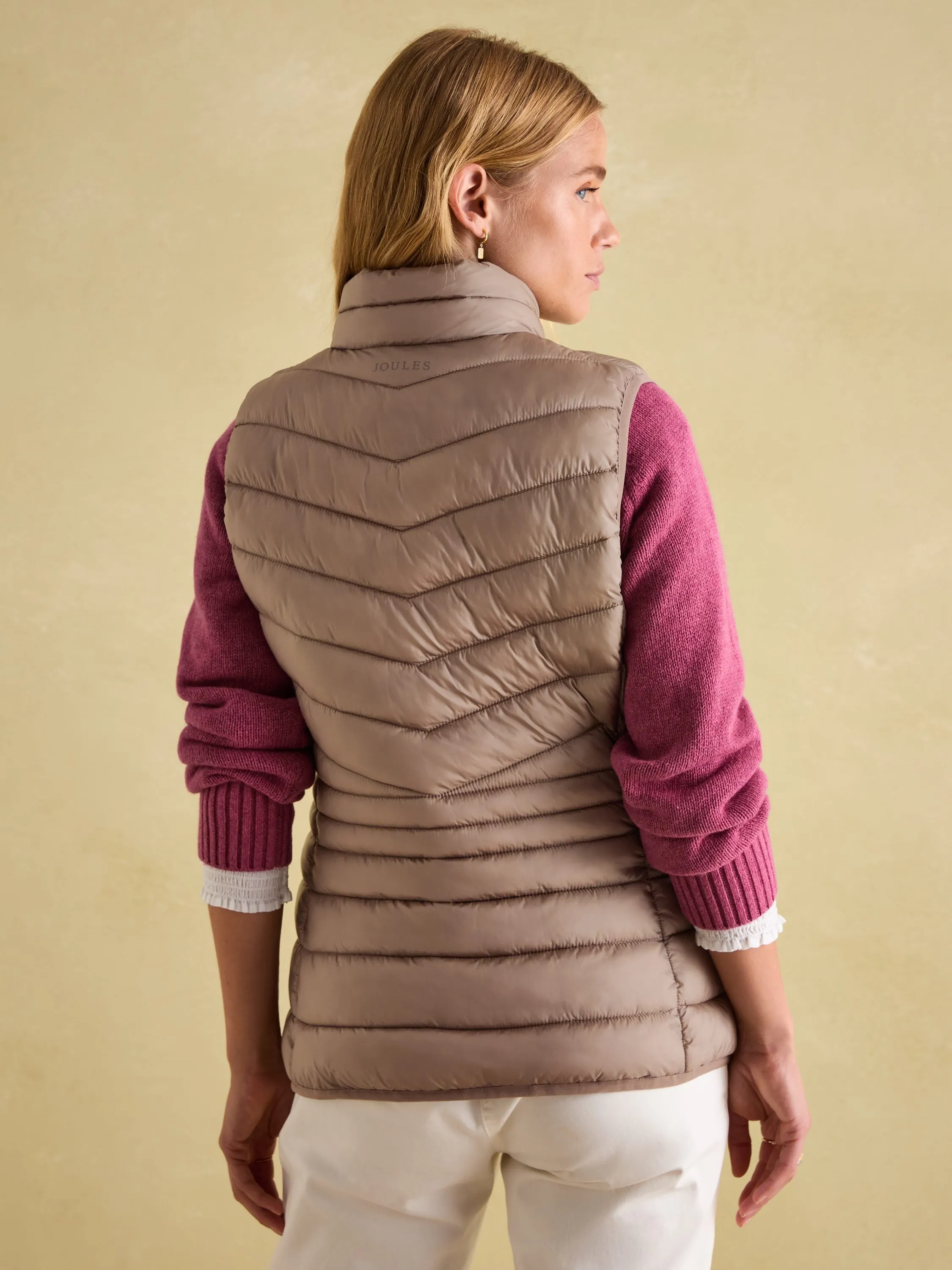 Kenley Pearl Showerproof Padded Gilet