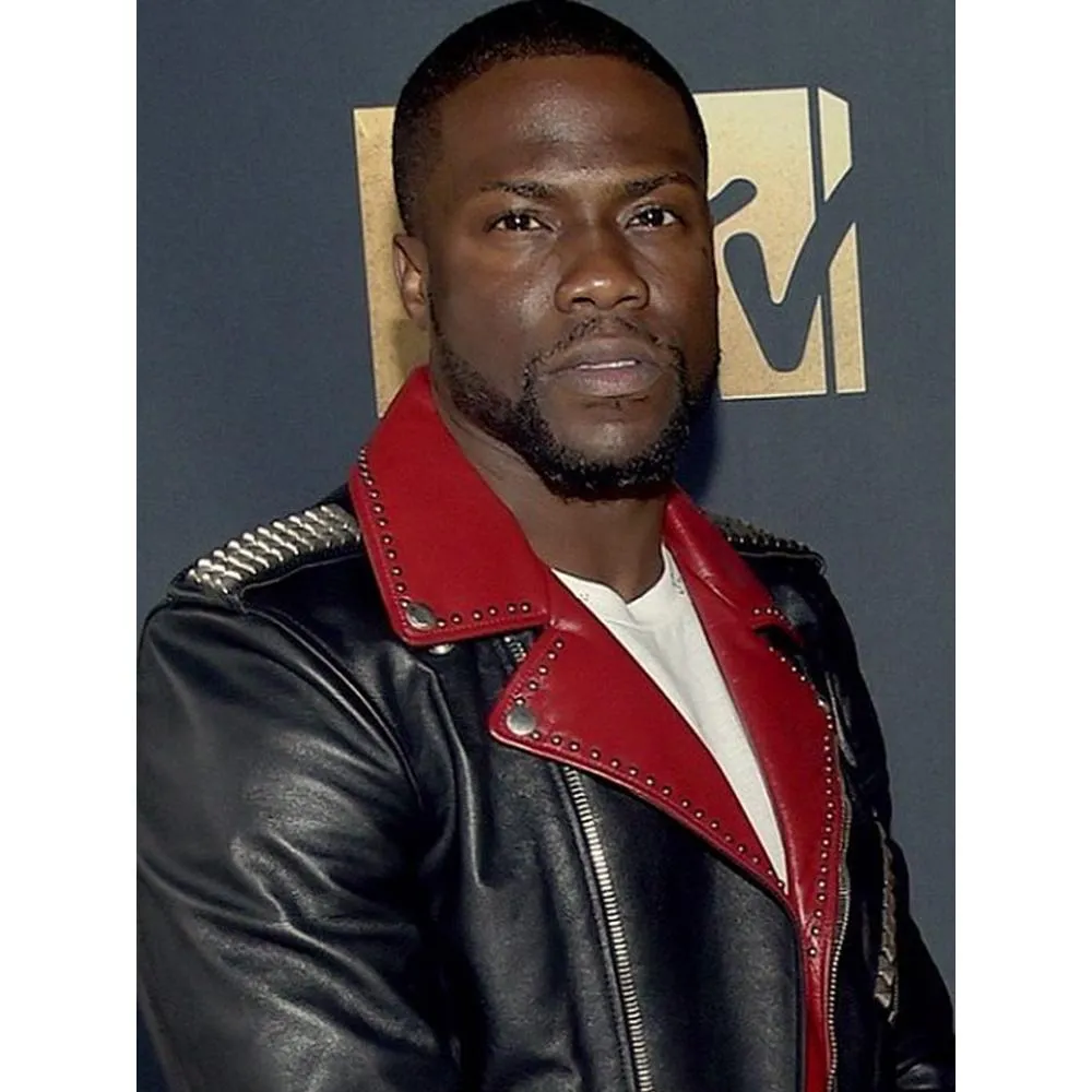 Kevin Hart Heart Leather Jacket