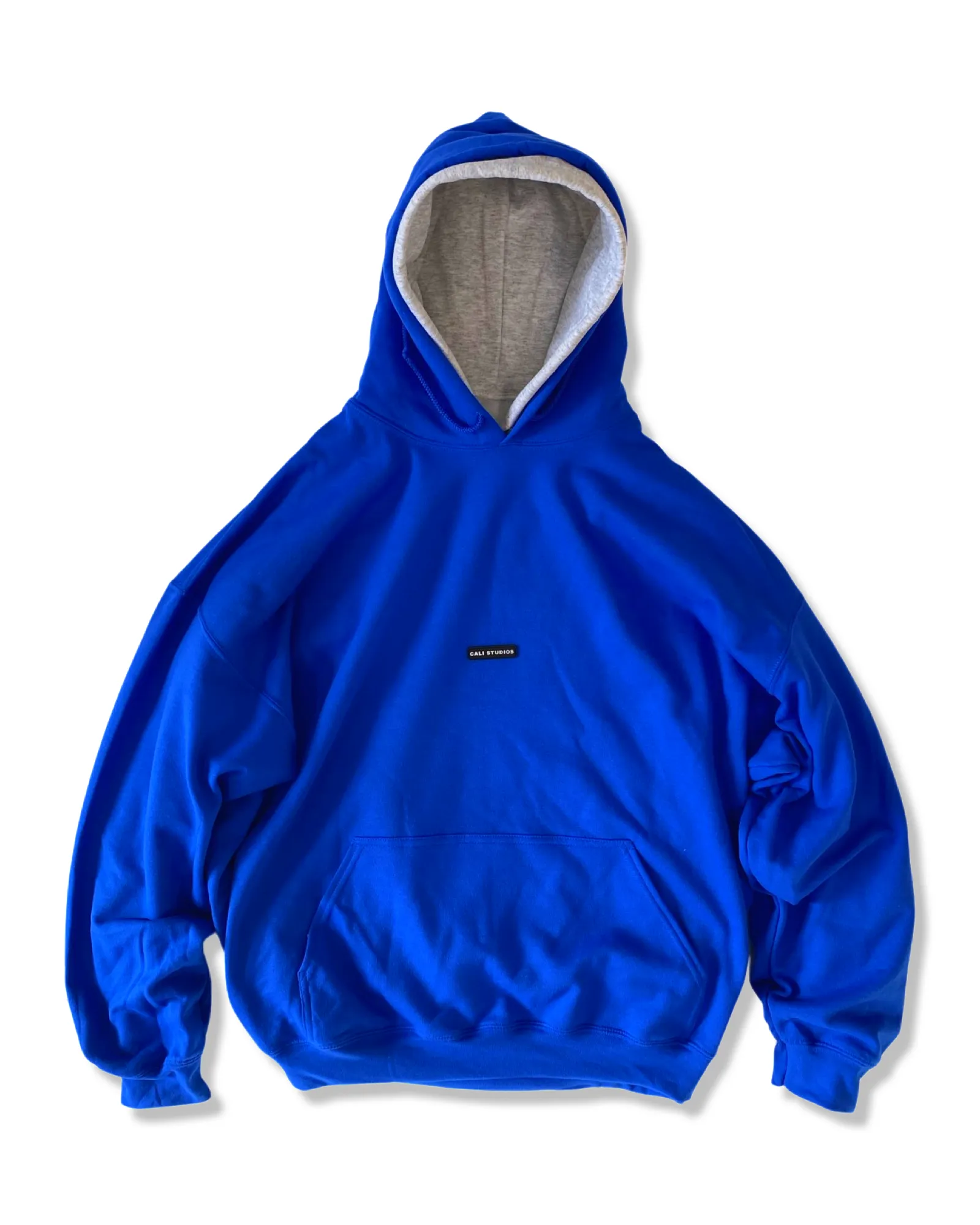 Layer Hoodie - Blue/Grey