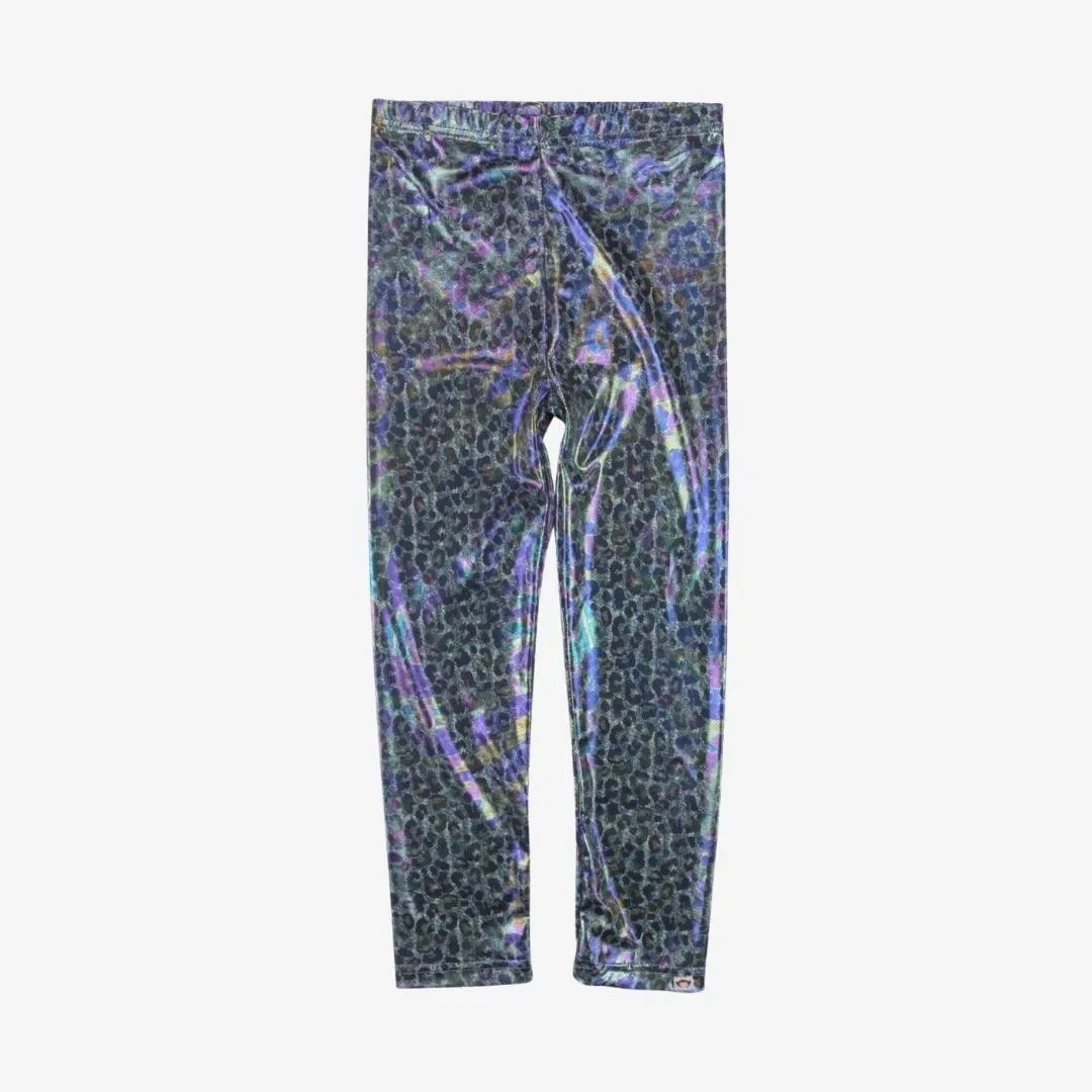 Leggings | Metallic Leopard