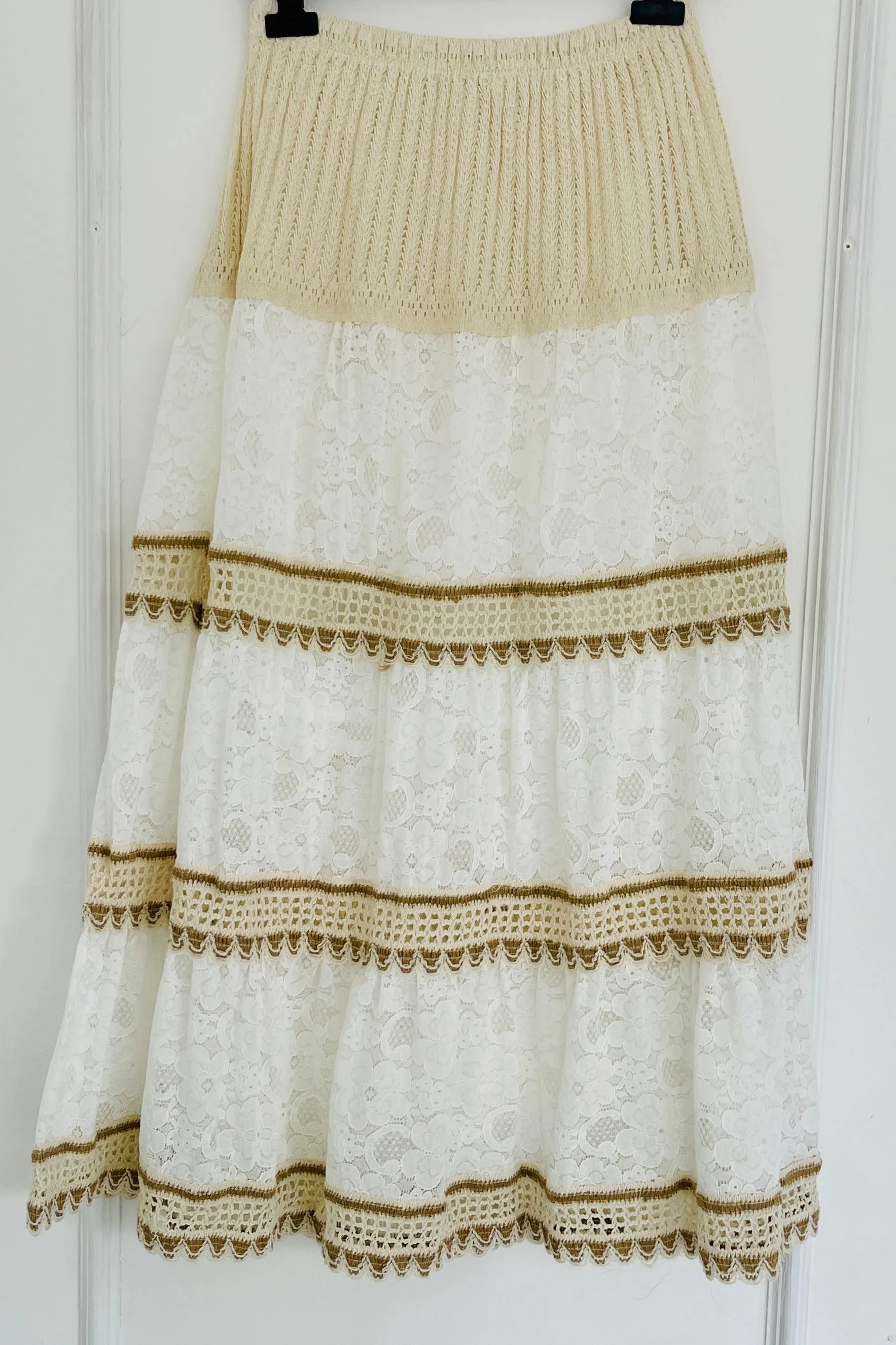 Liliana Crochet Boho Skirt