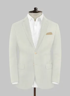 Marco Stretch Pale Green Wool Jacket