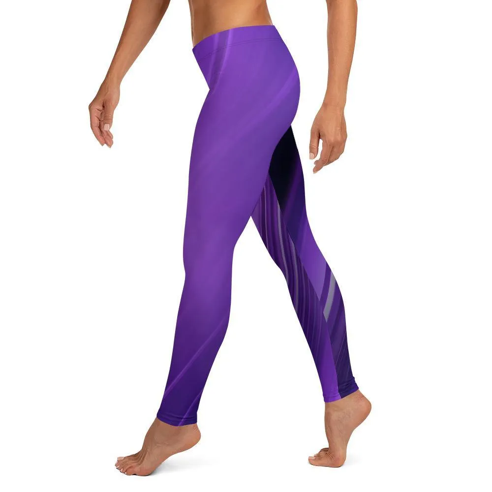 Mauve Low Waist Leggings