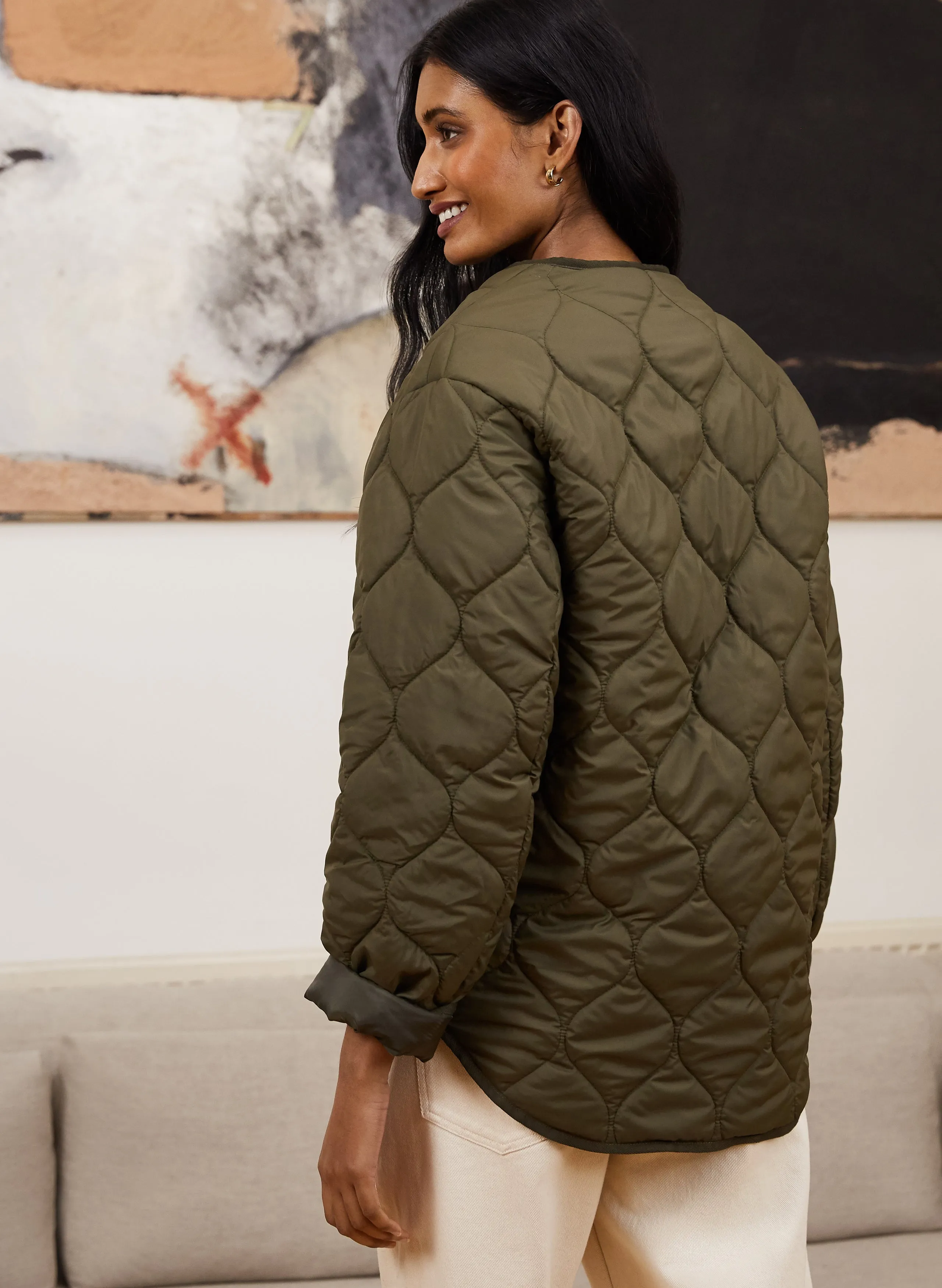 Maybury Recycled Quilted Coat