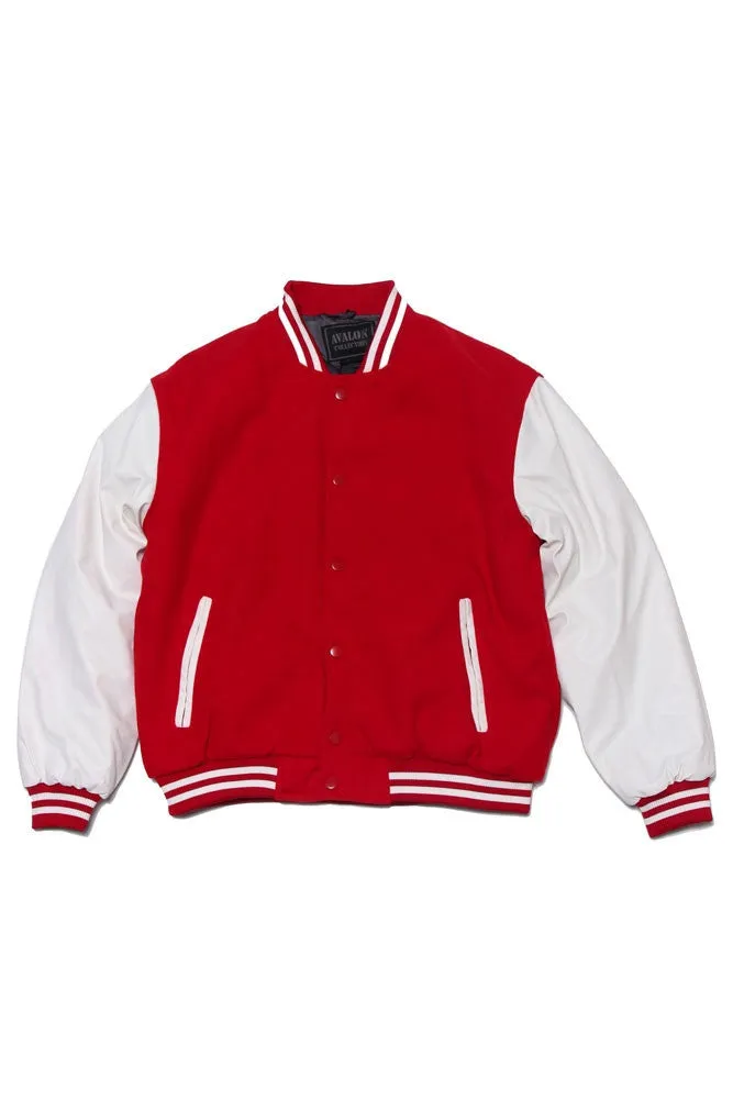 Men's Essential Letterman Varsity Jacket