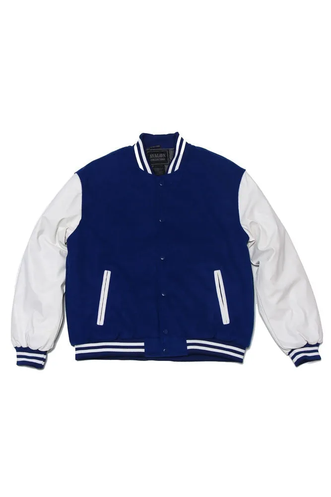 Men's Essential Letterman Varsity Jacket