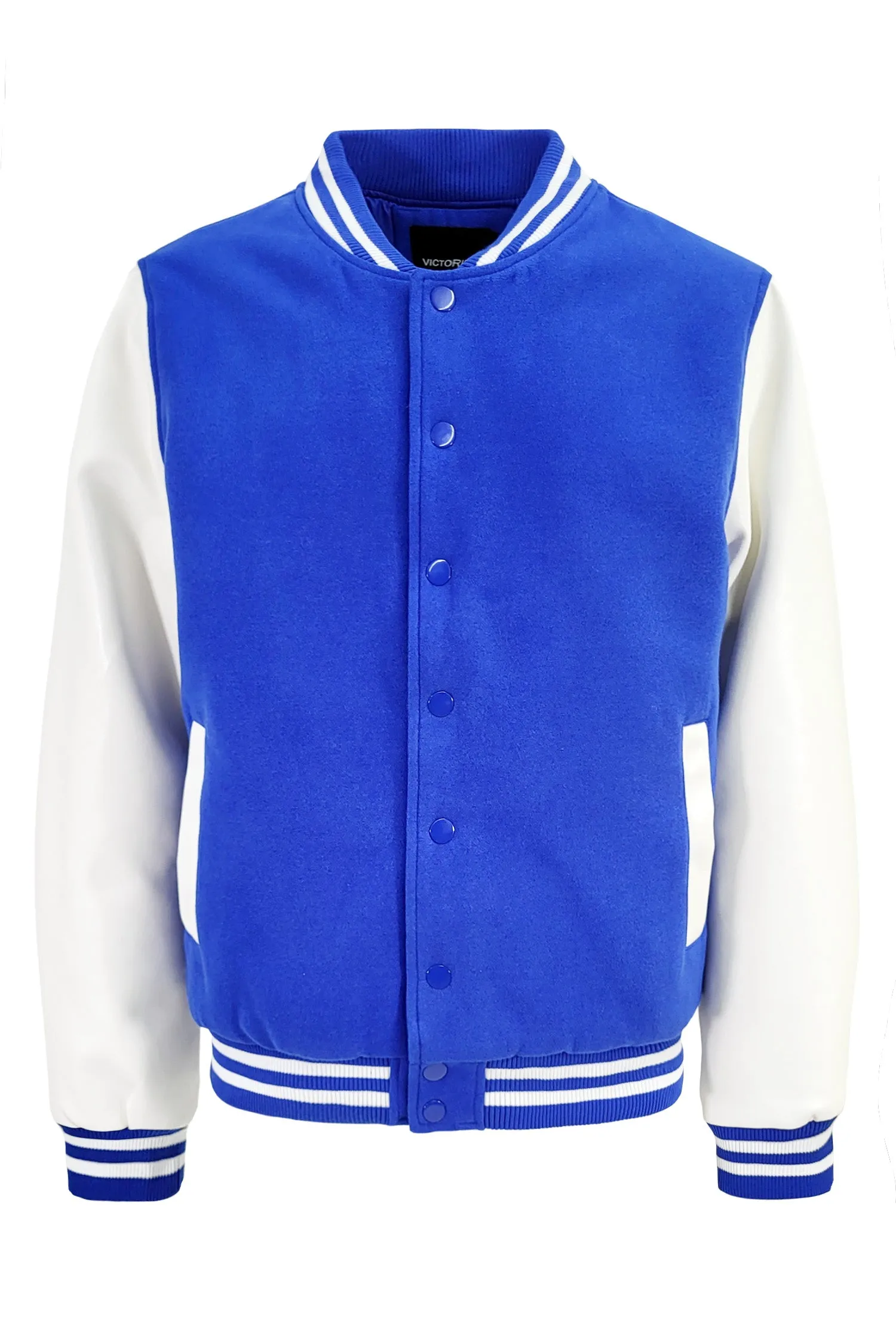 Men's Essential Melton Varsity Jacket