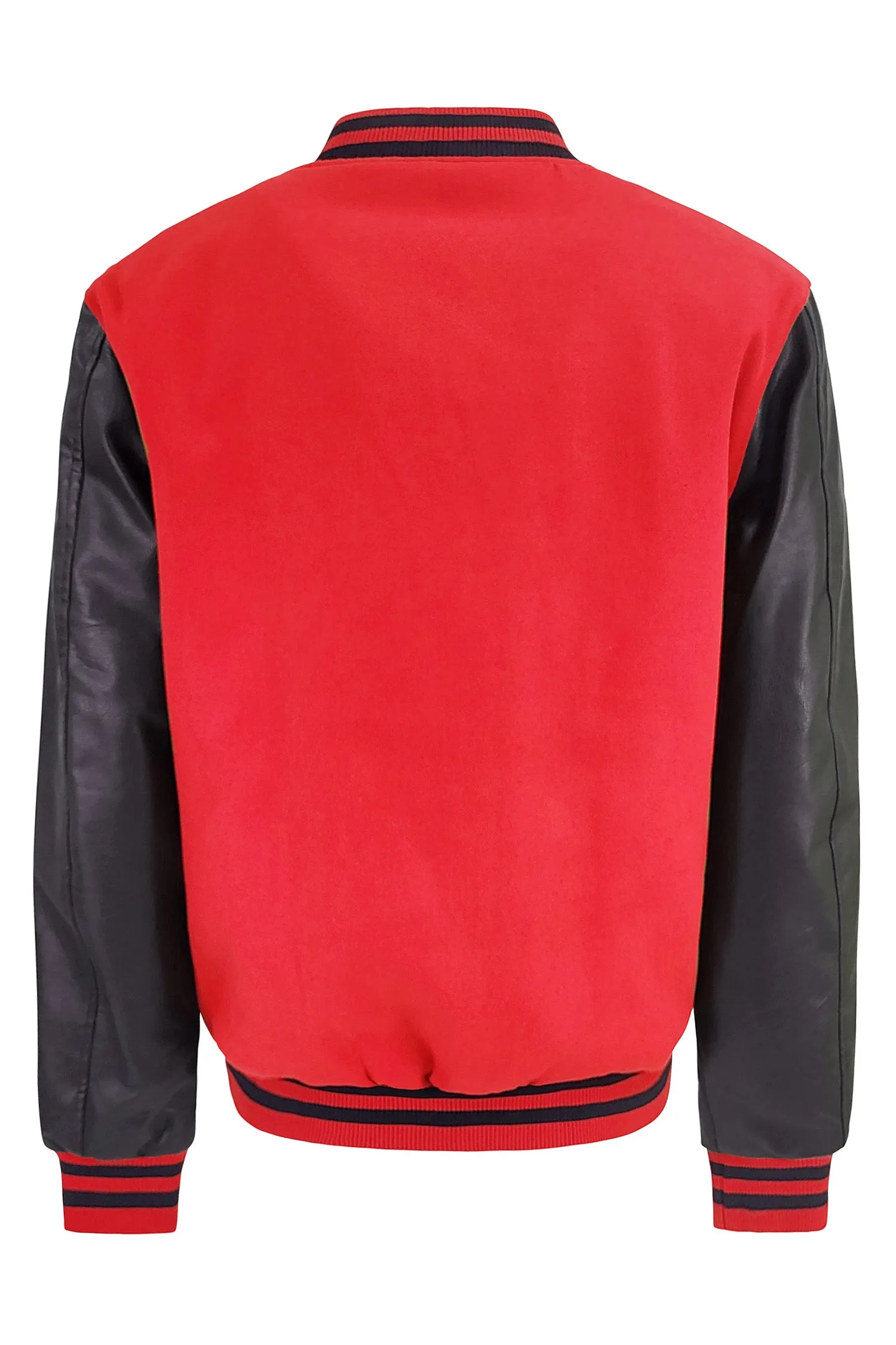 Men's Essential Melton Varsity Jacket