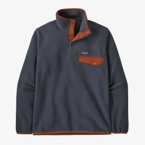 Men's Patagonia | Lightweight Synchilla®Snap-T® Fleece Pullover | Smolder Blue