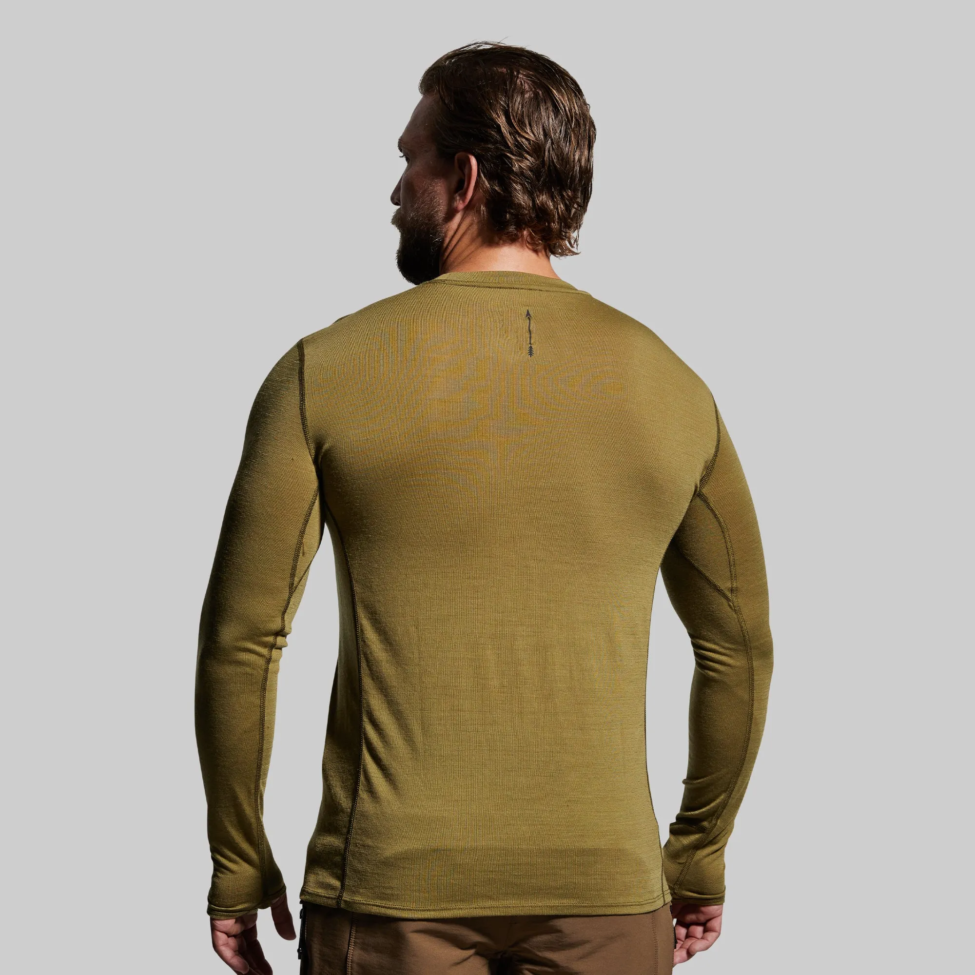 Men's Ridgeline Base Layer Top (Deep Moss)