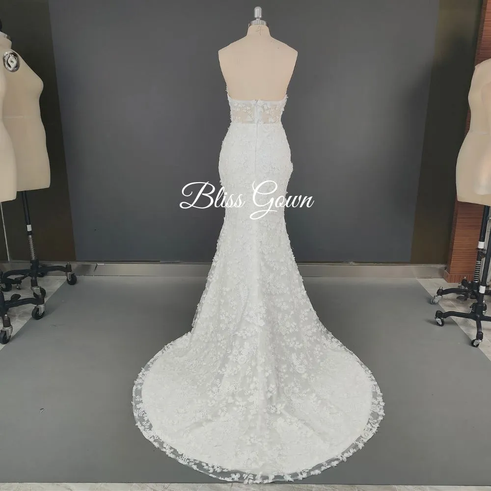 Mermaid Blossom Bridal Gown