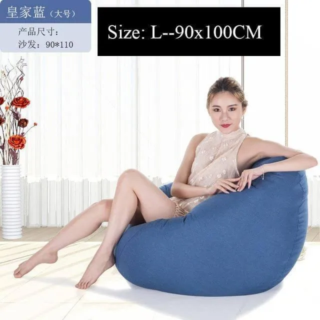 Modern Look Loft Style Pouf One Seat Bean Bag