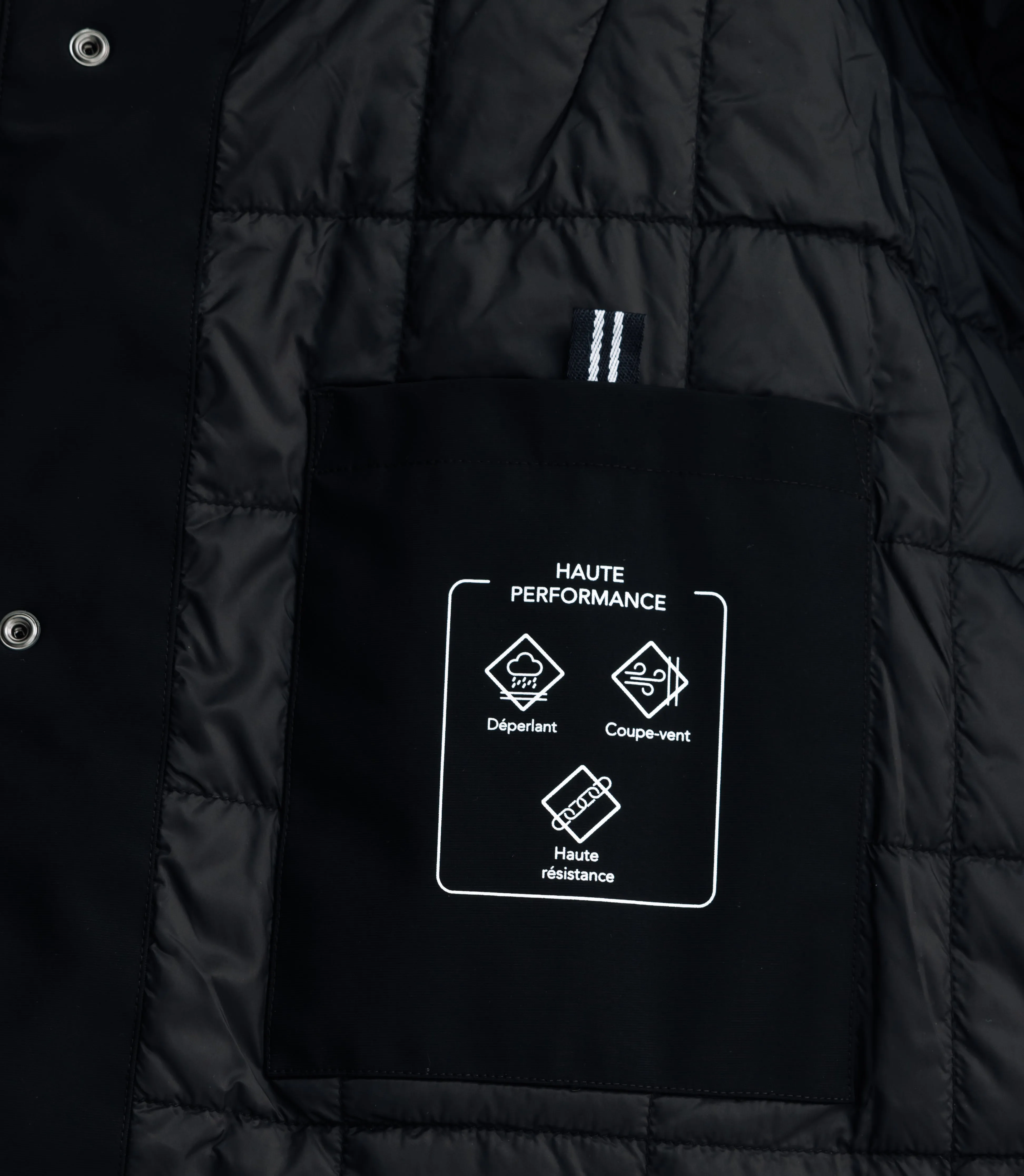 Parka légère noire